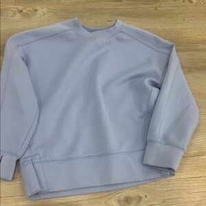 Cozy light purple sweatsuit from Abercrombie kids.